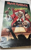 Vintage Iron Maiden Poster 1990