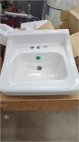 New Crane Plumbing Porcelain Sink