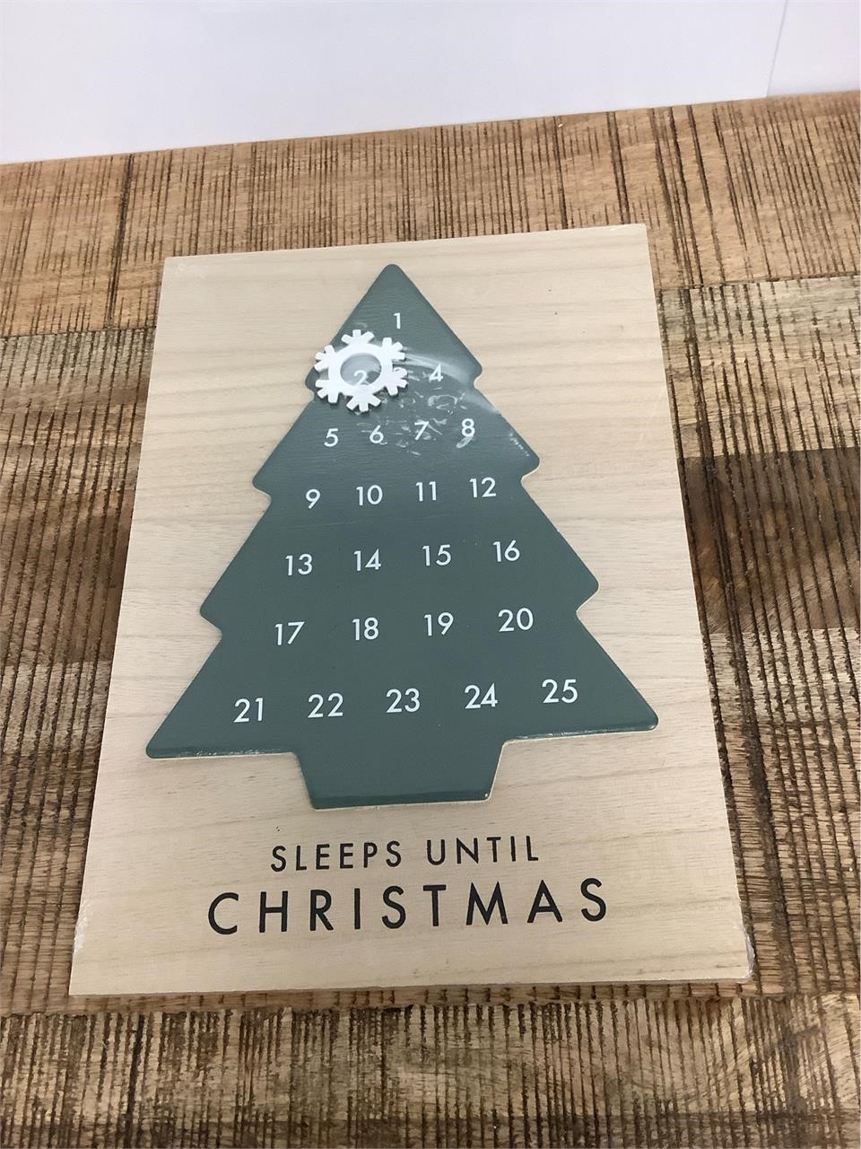 $5  Christmas countdown Wall Hanging