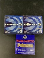 Assorted primers including #150 large pistol and #