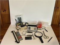 Unisonic Calculator, Magnifying Glasses, Office