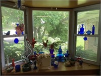 Blue Glass in Windows