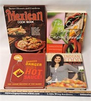 Hot Food Cook Books-Mexican/Peppers/Indian+