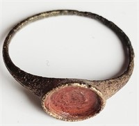 Ancient Roman A.D.100-300 bronze Ring US#6