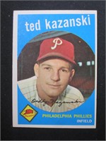 1959 TOPPS #99 TED KAZANSKI PHILLIES