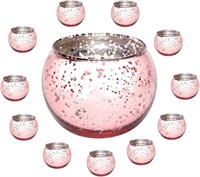 2 Inch Round Shiny Candleholders (12 pcs)