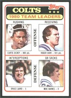 Vintage Insert Curtis Dickey Roger Carr Bruce Lair