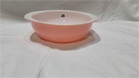 Pink pyrex bowl