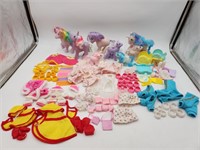 1980's My Little Pony Ponies & Accessories Bundle