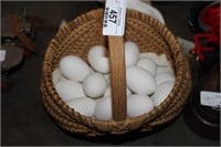 EGG BASKET WITH EGGS