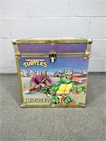 Vintage Ninja Turtles Wooden Box