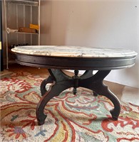 Vintage Italian marble top Coffee Table
