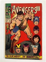 Marvel The Avengers No.38 1967 Widow Joins +