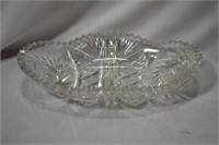 A Cut Glass Dish