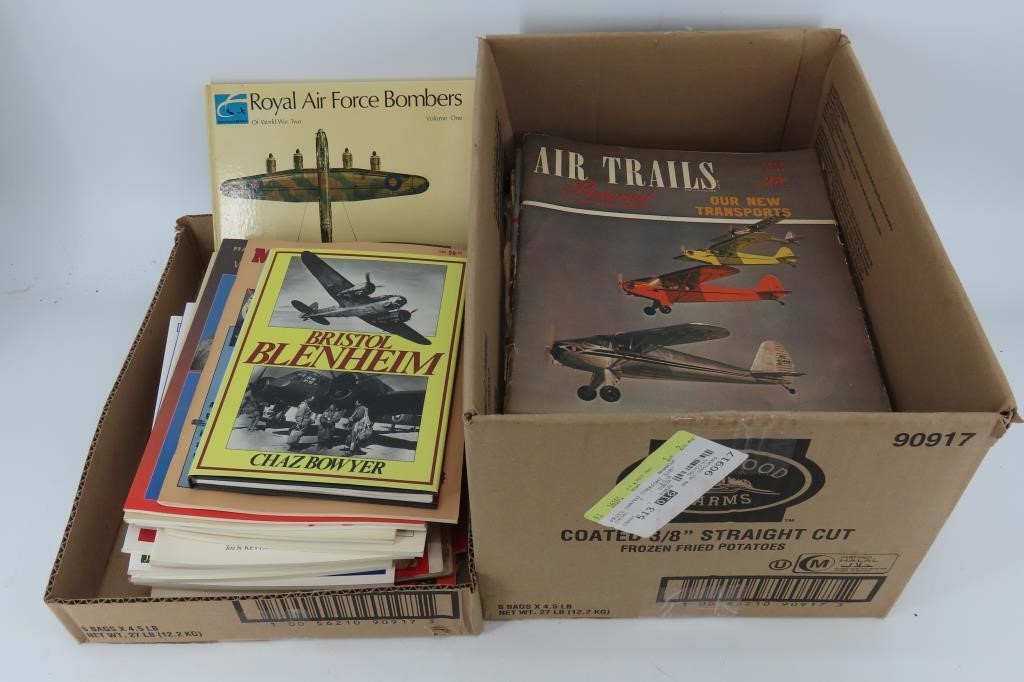 2 Lots of Plane Books and Paperware