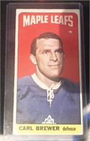 1964 Topps #75 Carl Brewer Hockey Card
