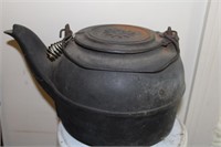 1928 Cast Iron Water Heater Tea Pot