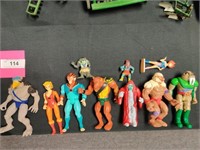 Lot of Thundercats toys from the 1980s