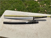 Ninja sword with scabbard