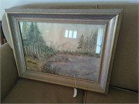 Framed art by Pearle Dewey