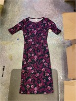 Purple flower dress. Size XXS Women