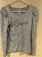 Silver Guess shirt XL