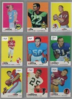 1969 Topps Football Cards in Very Good Condition: