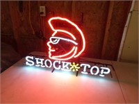 Shock Top Neon Bar Light - 29x19 - Works