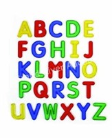 Jumbo See-Thru  Alphabet Set