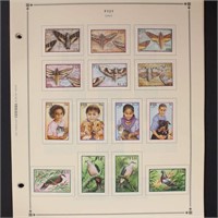 Fiji Stamps 2001-2011 Collection on pages, very fr