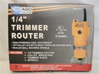 Chicago 1/4" Trimmer Router