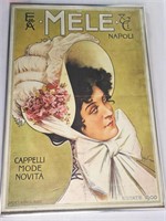 Italian printed vintage Mele magazine cover c1900