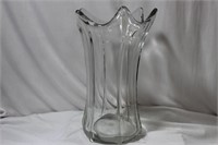 A Signed Lorraine Crystal Vase