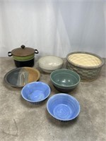 Ceramic and pottery bowls