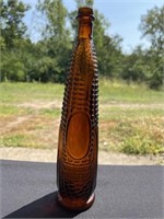 Amber Ear of Corn, National Bitters, Pat. 1867 on