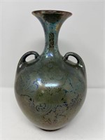 Large Weller Sicard Double Handled Vase 12"H