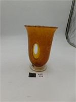 LARGE ART GLASS VASE