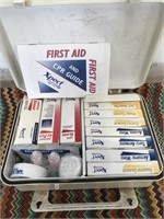 Vintage Plastic First Aid Kit