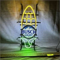 12"x20" Busch Light Ear of Corn Glass Neon Sign, w
