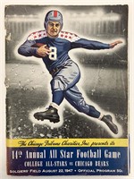 1947 14th Annual All-Star Football Game College Al