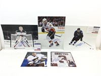 Autographed Hockey Photos, Some PSA/DNA Certified