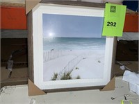 17x17 Sand Beach Picture Print