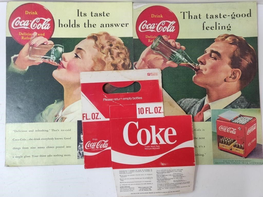 Vintage Coca Cola Advertisements