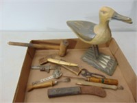 Old Tools and Wood Sea Gull