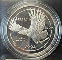 1994-P POW Museum Comm. Silver Dollar (PR69)