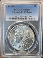 1890-S Morgan Silver Dollar PCGS (MS63)