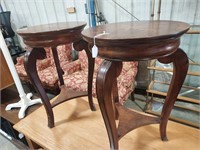 Side Tables with inlay