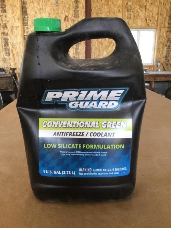 Prime Guard antifreeze/coolant 1 gal-almost full