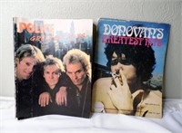 Police & Donovan's Greatest Hits Music Books