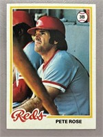 1978 PETE ROSE TOPPS CARD